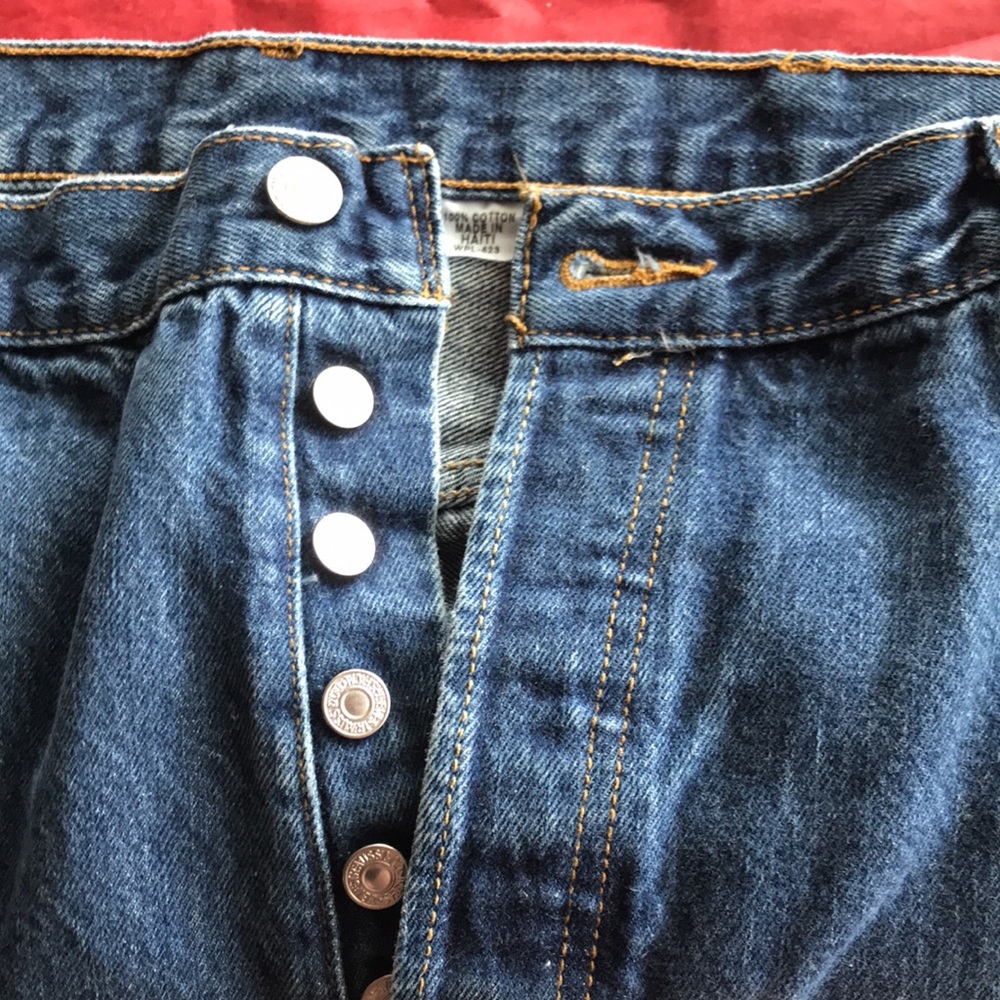 Levi’s Button Fly 501 Jeans